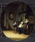 Burgomaster Hasselaar and His Wife Gerrit Dou